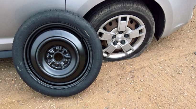 How long can you drive on a spare tire?