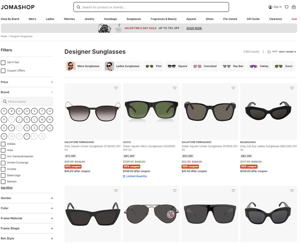 Choosing The Right Jomashop Sunglasses