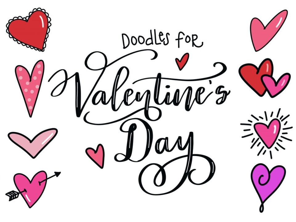 Valentine's Day Doodles for Young Guys