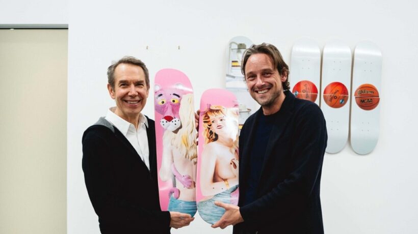 What is Koons Pink Panther Famous for?