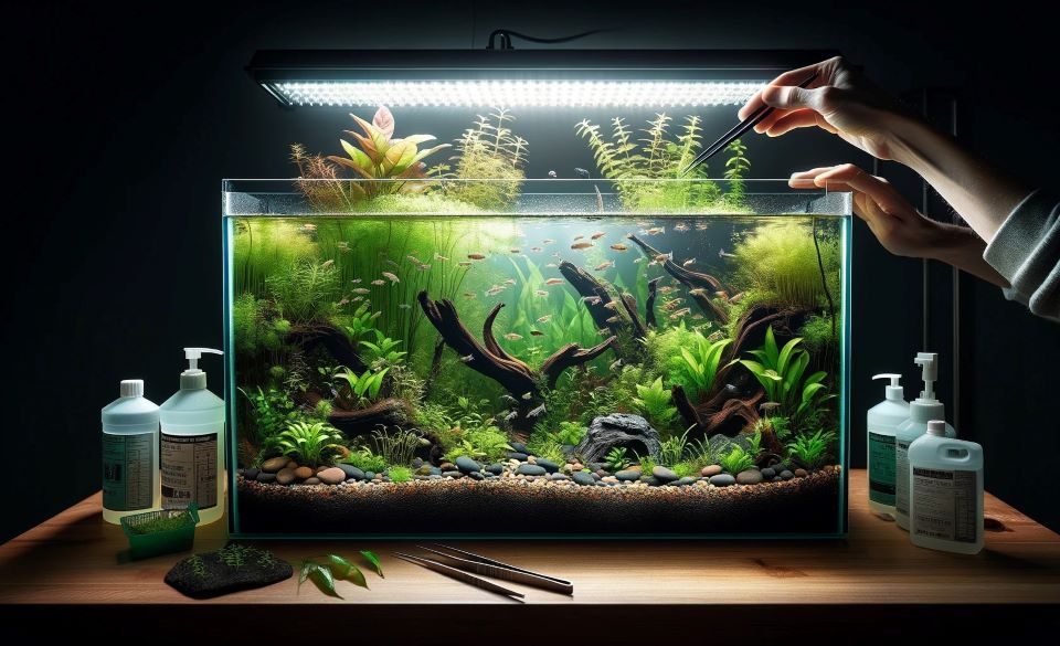 Lighting Basics for Healthy Plant Growth in a Planted Aquarium