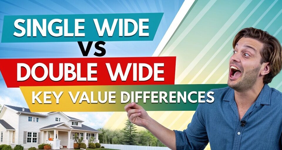 Are there financing differences between single wide and double wide homes