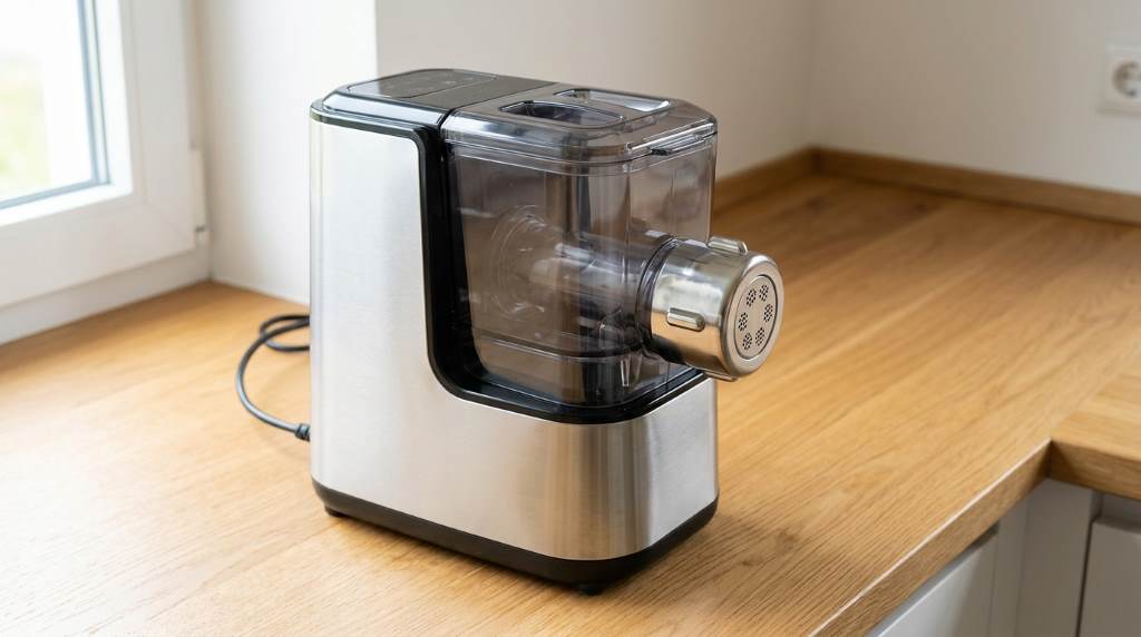 Fresh noodles made with Newhai Electric Pasta Maker